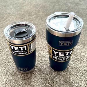 New Blue Yeti Tumbler 20oz & Yeti Rambler 30oz